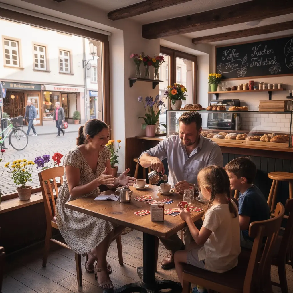 Ein barrierefreier Wanderweg durch einen wunderschönen deutschen Nationalpark, ideal für Familienausflüge.